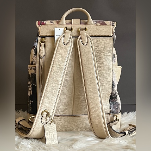 💰SOLD - CE190 - Coach X Mint + Serf Carriage Backpack - Picture 6 of 13